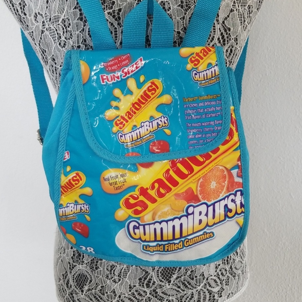 Starburst Gummiburst blue mini backback